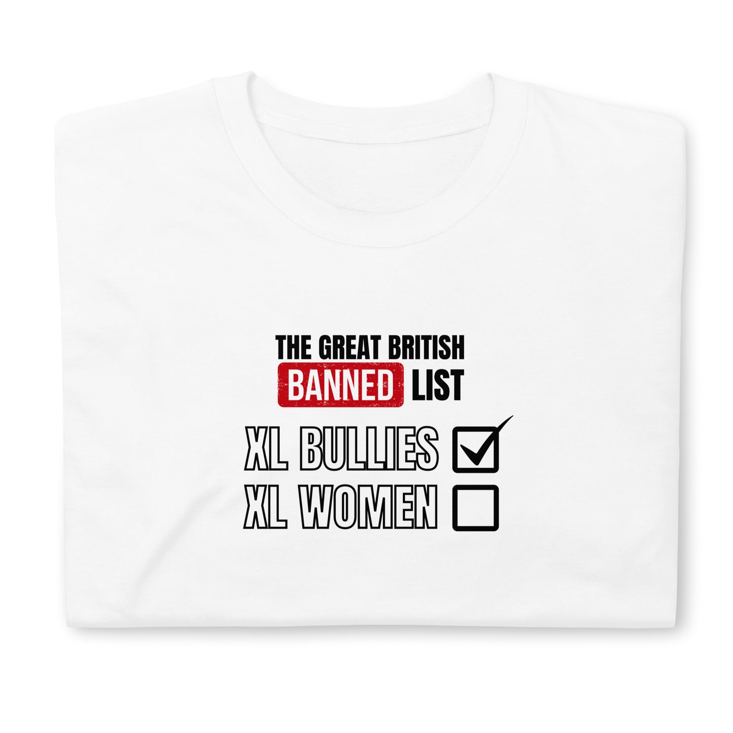 The Great British Banned List T-Shirt