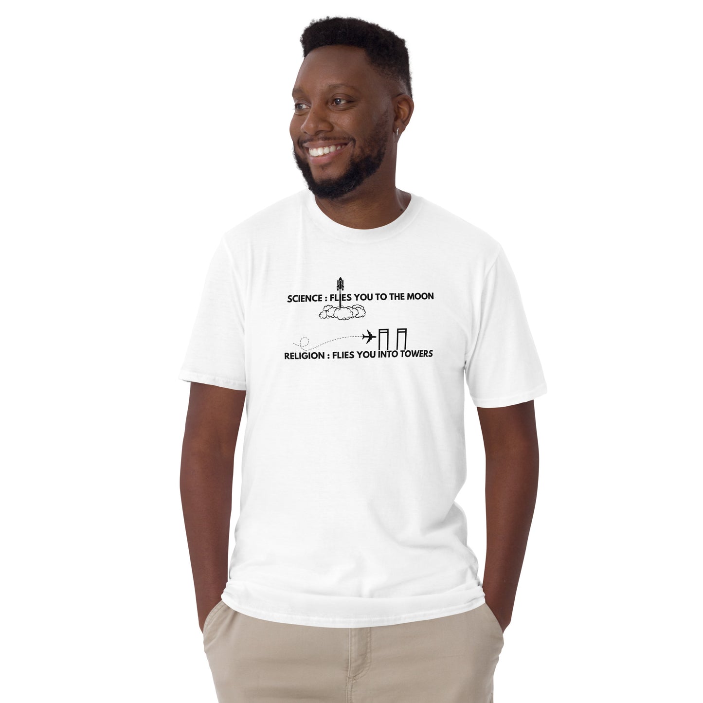 Science Flies You To The Moon T-Shirt