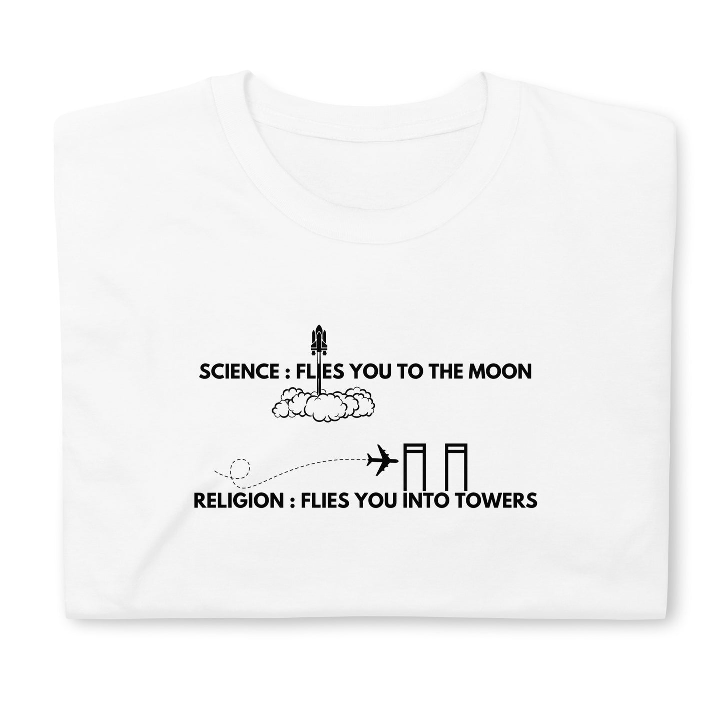 Science Flies You To The Moon T-Shirt